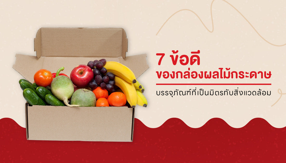 ข้อดีของกล่องผลไม้กระดาษ: บรรจุภัณฑ์ที่เป็นมิตรกับสิ่งแวดล้อม